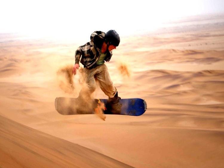 Extreme sports sand boarding Extreme sports sand boarding
