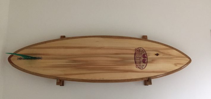 Bed&Breakfast Kahakai Texel surfboard