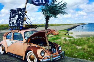 Texel Beach Food Festival car
