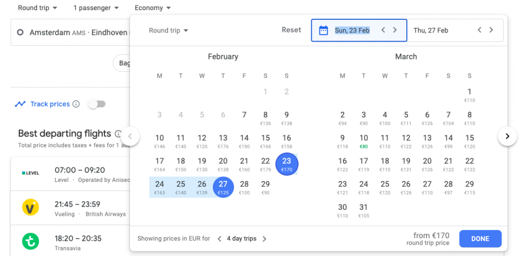 secrets to finding the best flights dates